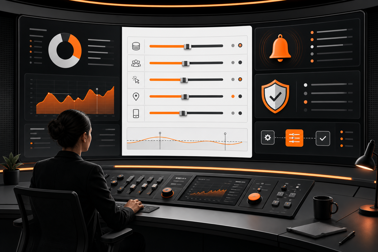 Orange and Black Google Ads Launch Checklist