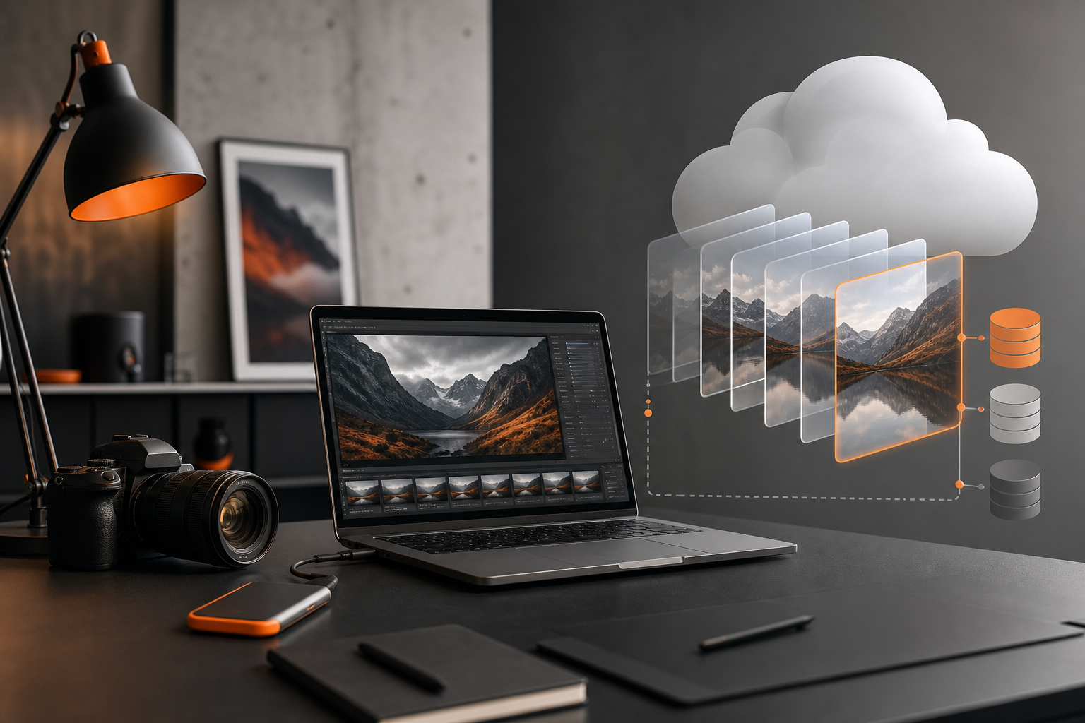Orange and Black Best Cloud Storage Workflows