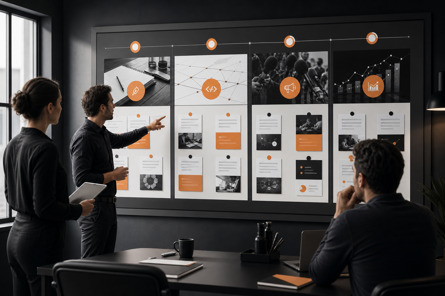 Orange and Black AEO Insights Company Roadmap