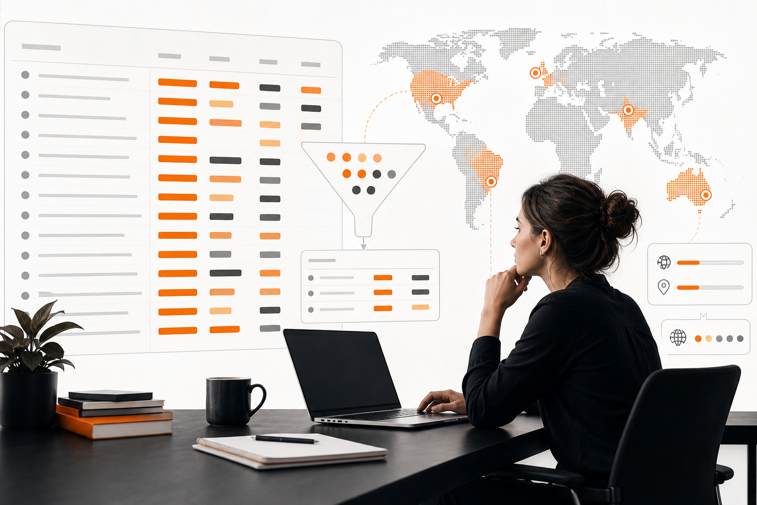 Orange and Black Answer The Public Spreadsheet