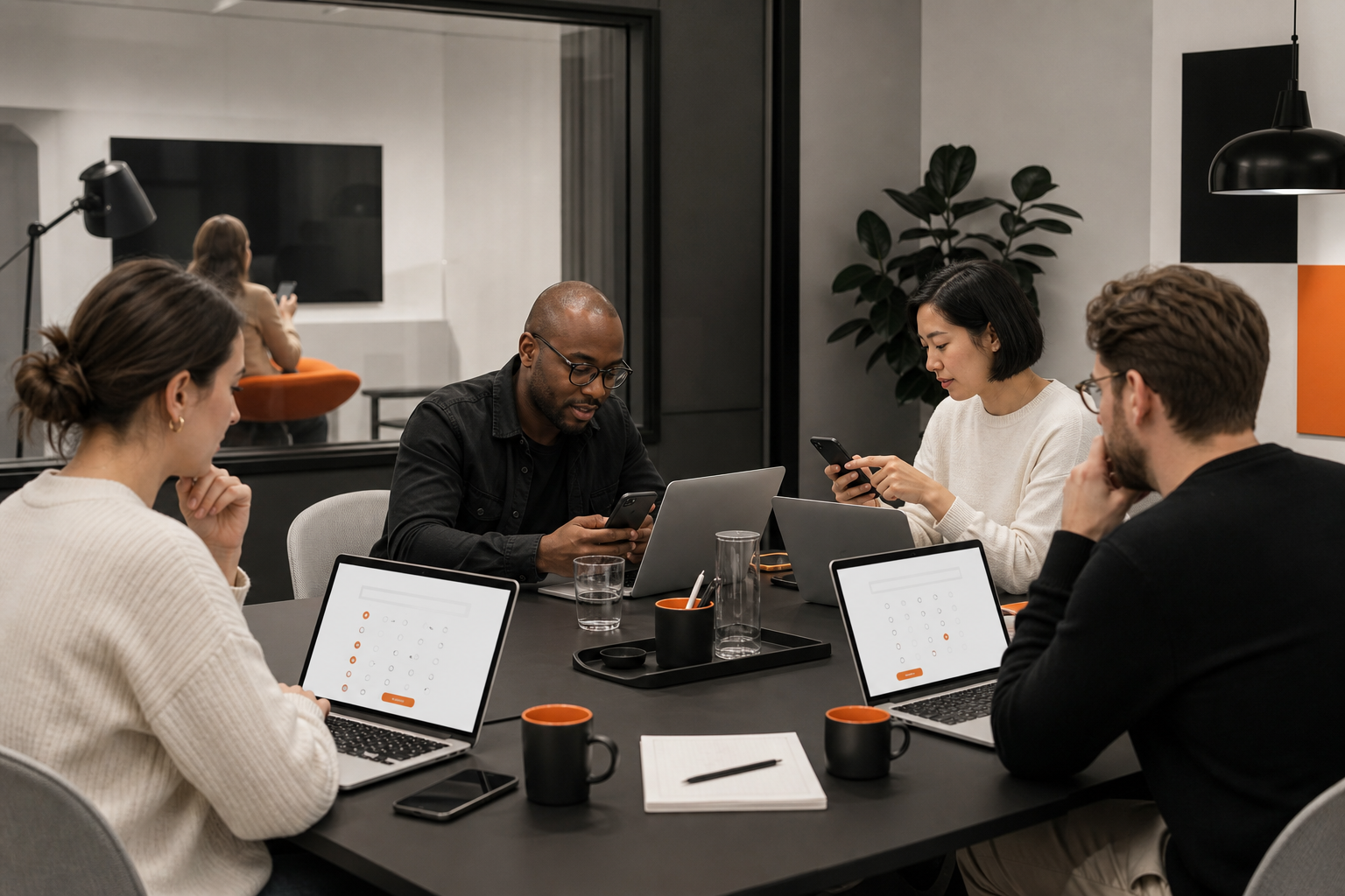 Orange and Black Survey Questions Team