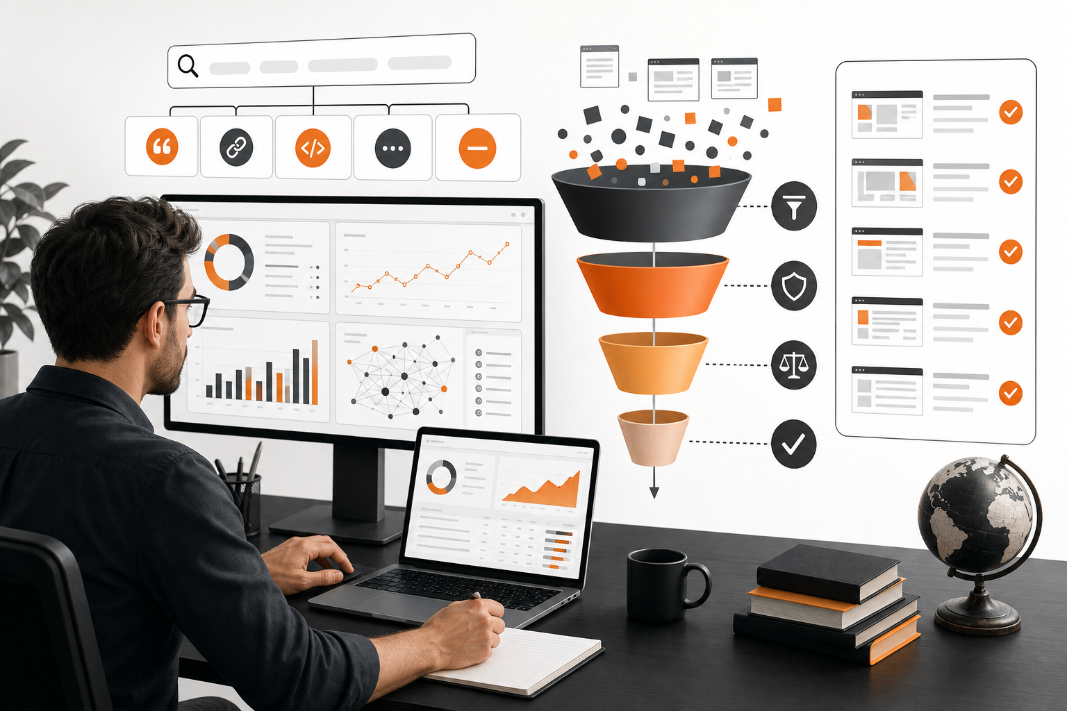 Orange and Black Article Guest Posting