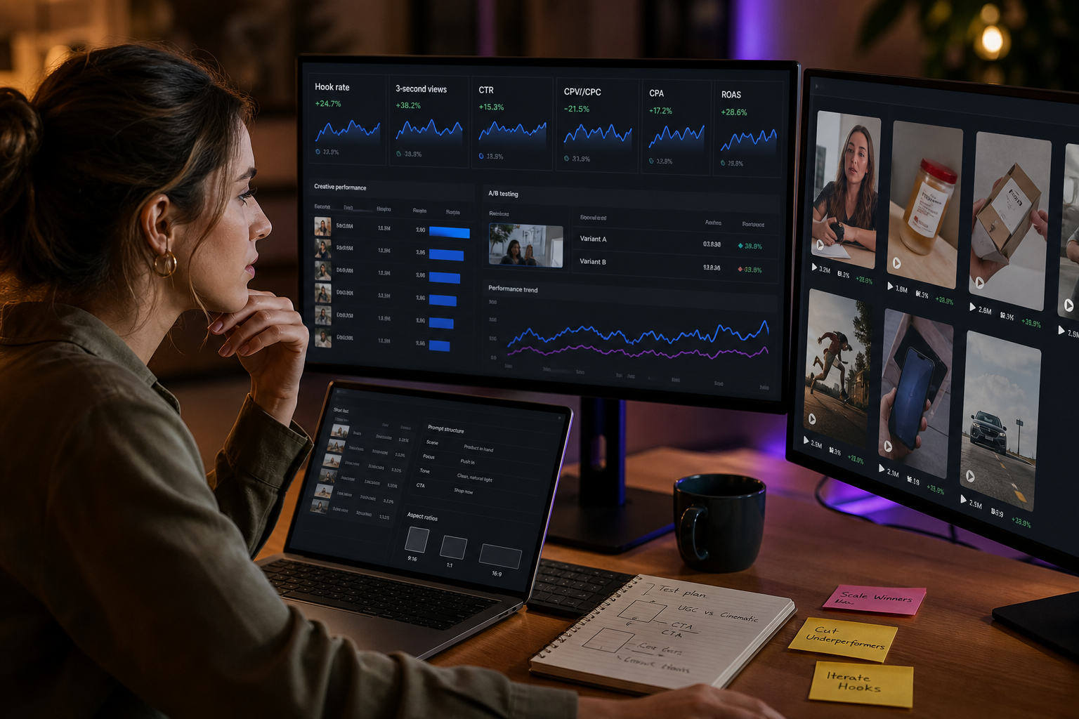 Metrics That Tell You How to Optimize Video Ad Campaigns with AI Editors