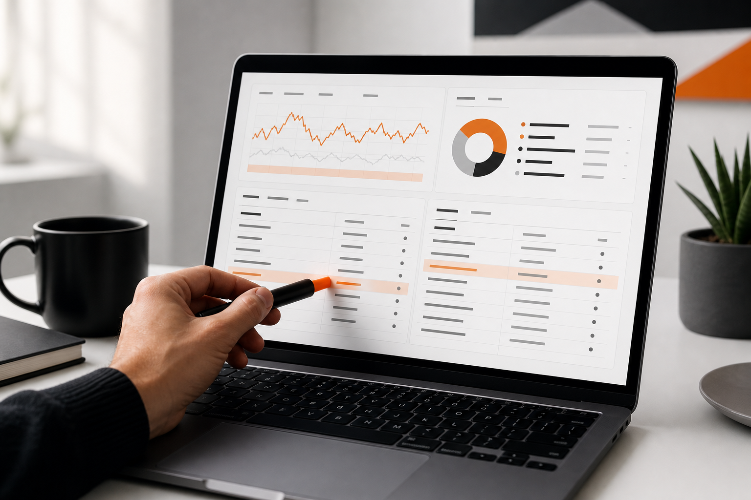 Orange and Black PPC Management Search Terms