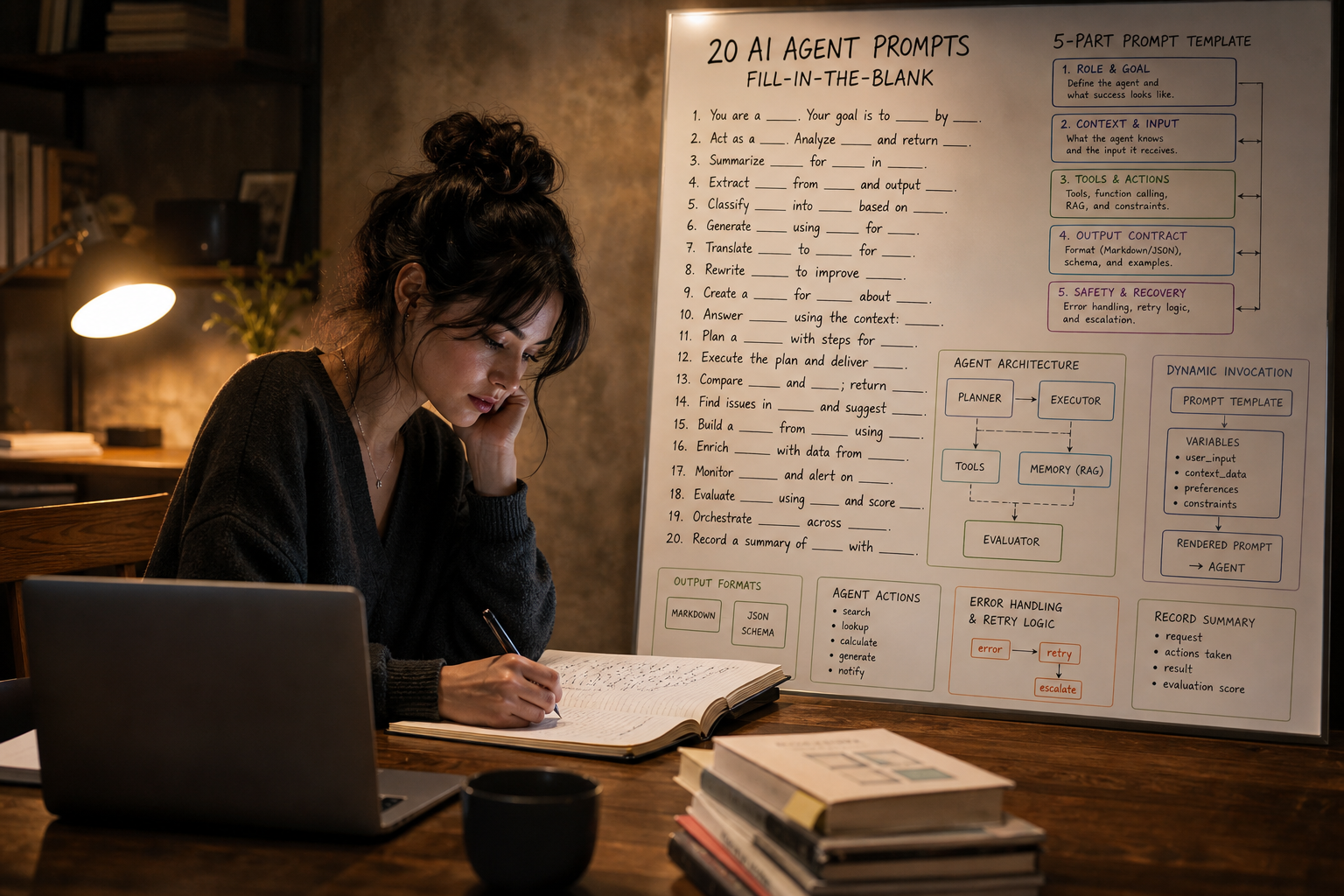 20 Ready-to-Use ai agent prompts for ai agent prompt generator