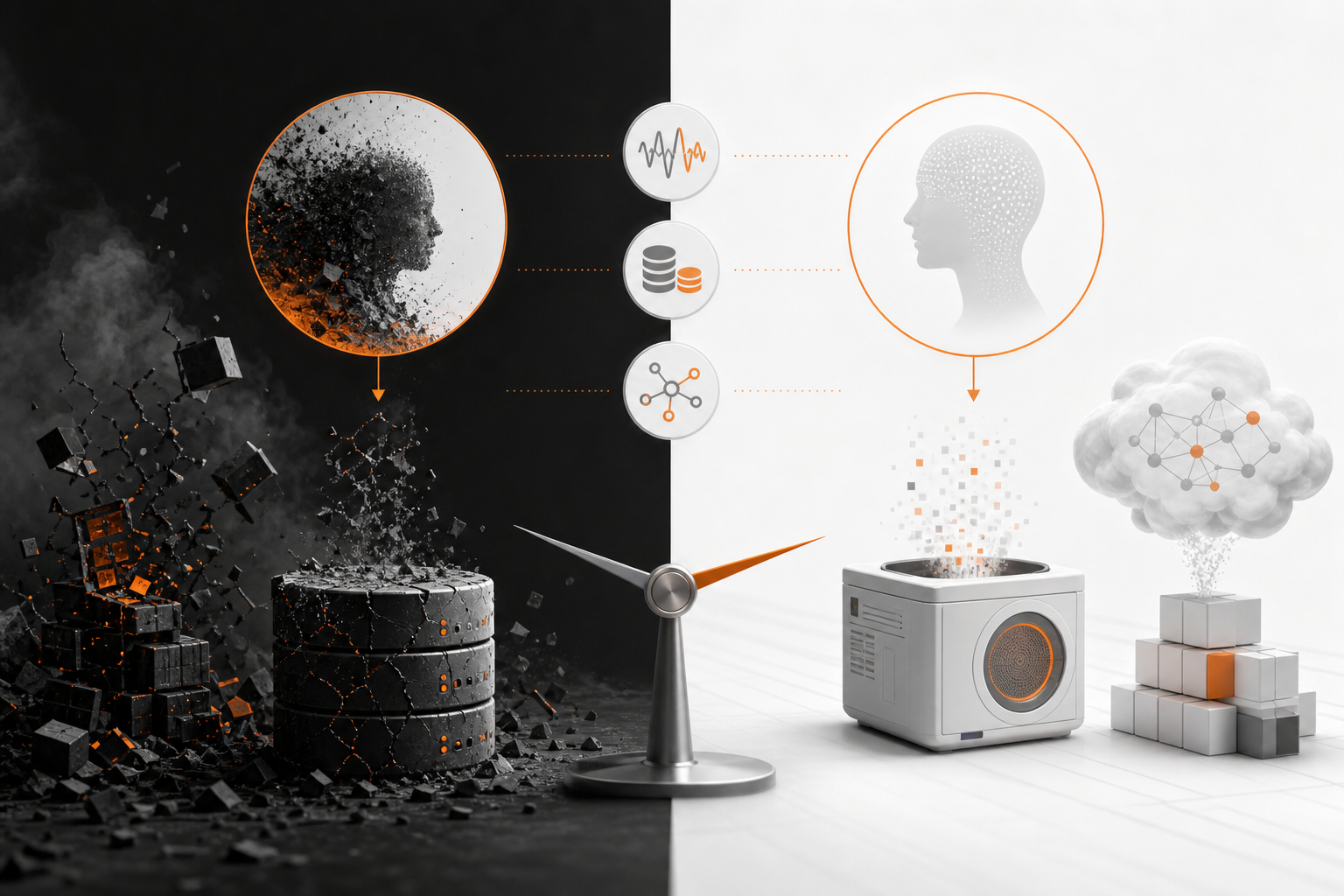 Orange and Black Agentic AI Memory Decision framework