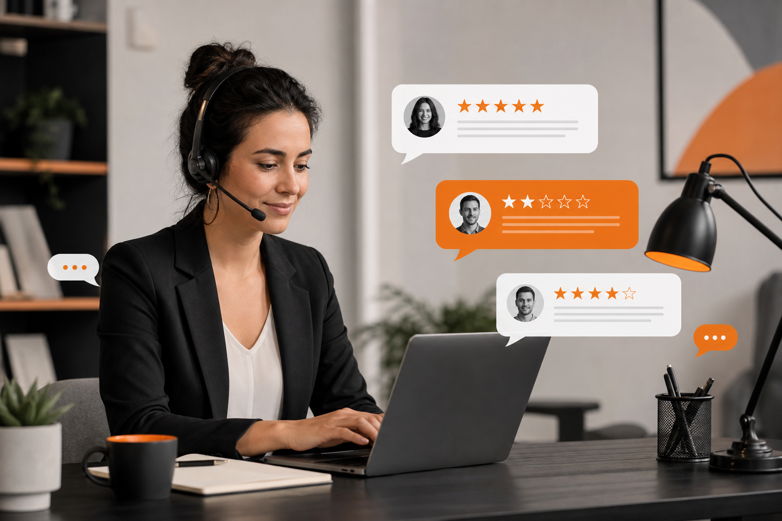 Orange and Black Online Reputation Management Member