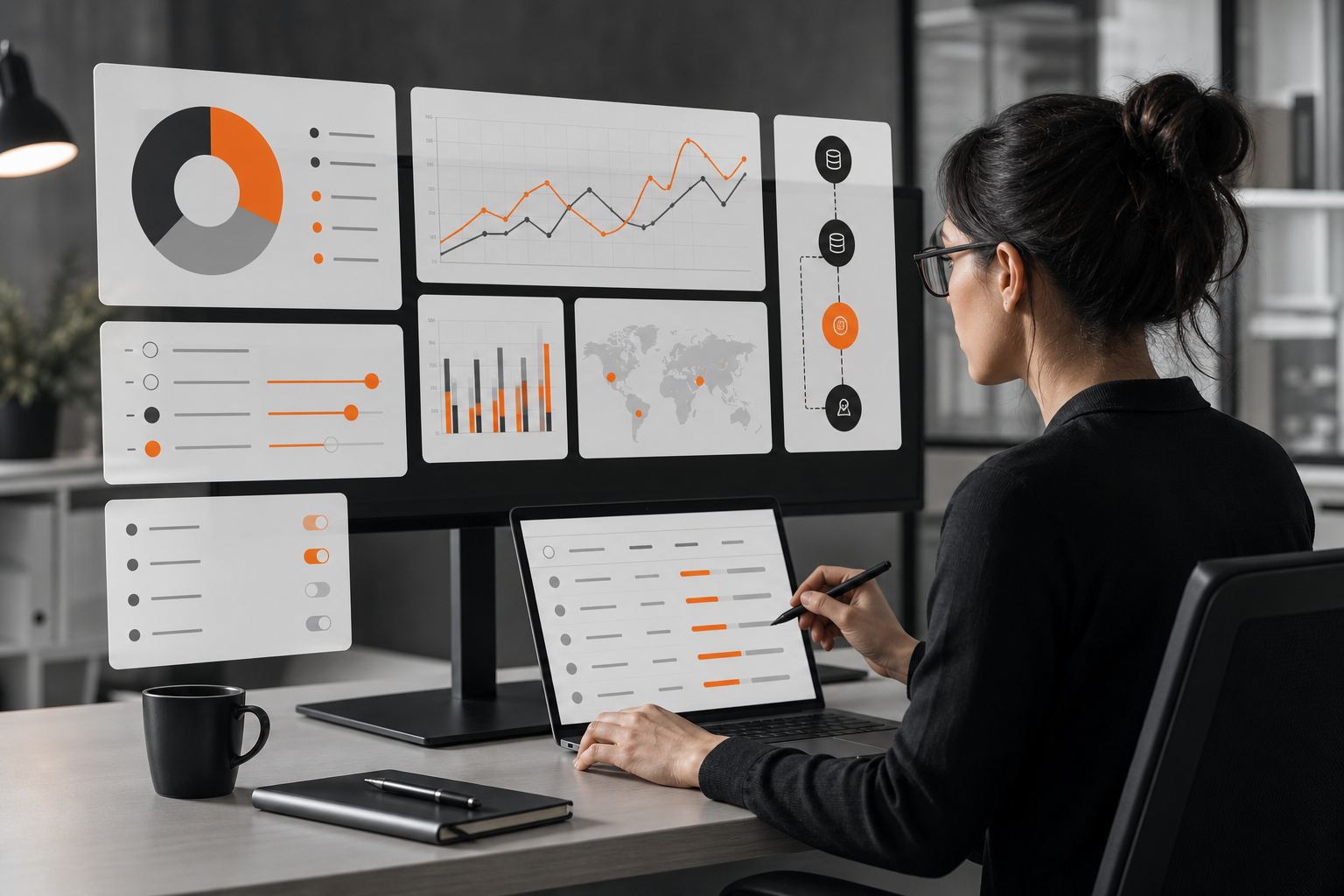 Orange and Black Chatgpt Ads Attribution